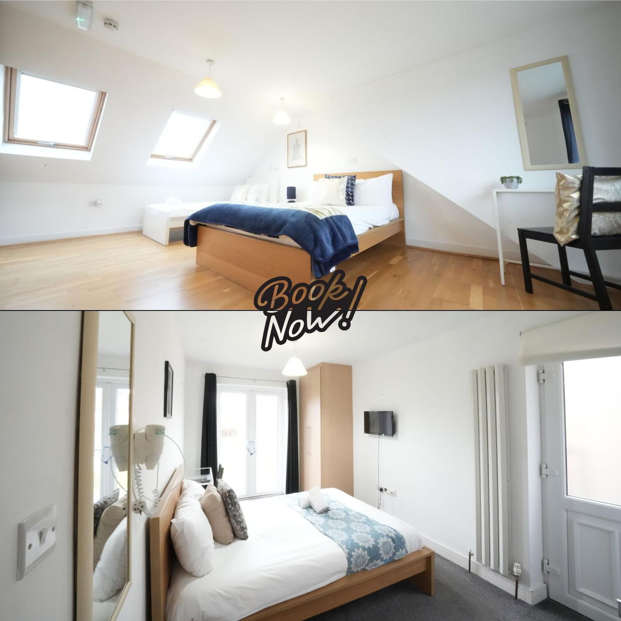 The Great Airport Place-Private Bedrooms With Private Bathroom-1 Bus To Heathrow Airport-5 Minutes By Car- Helpful Advice From Our Team Harmondsworth Buitenkant foto